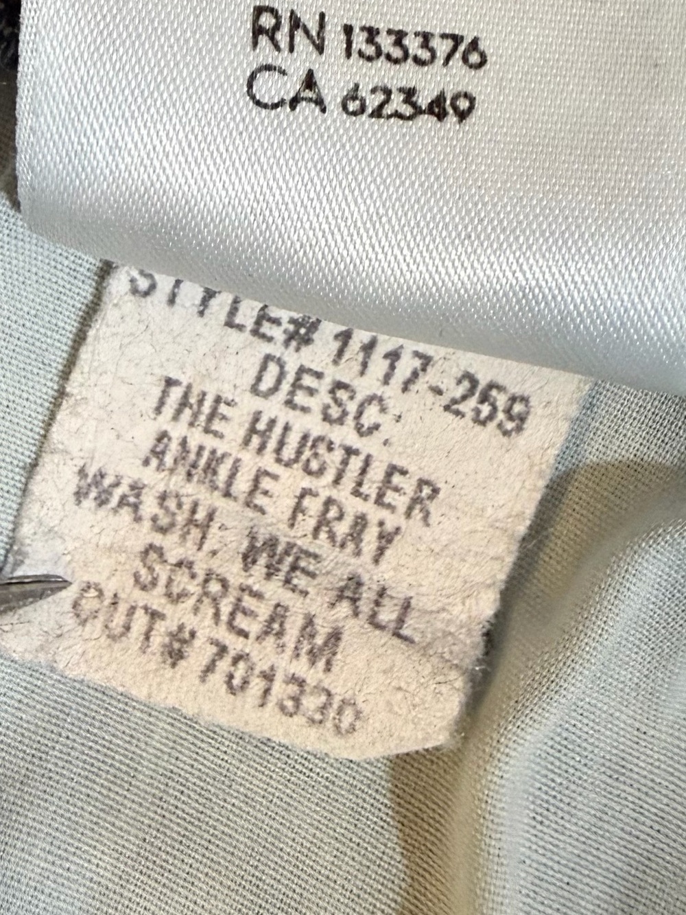 MOTHER SUPERIOR The Hustler Ankle Fray Jeans Size 25 - Picture 12 of 16